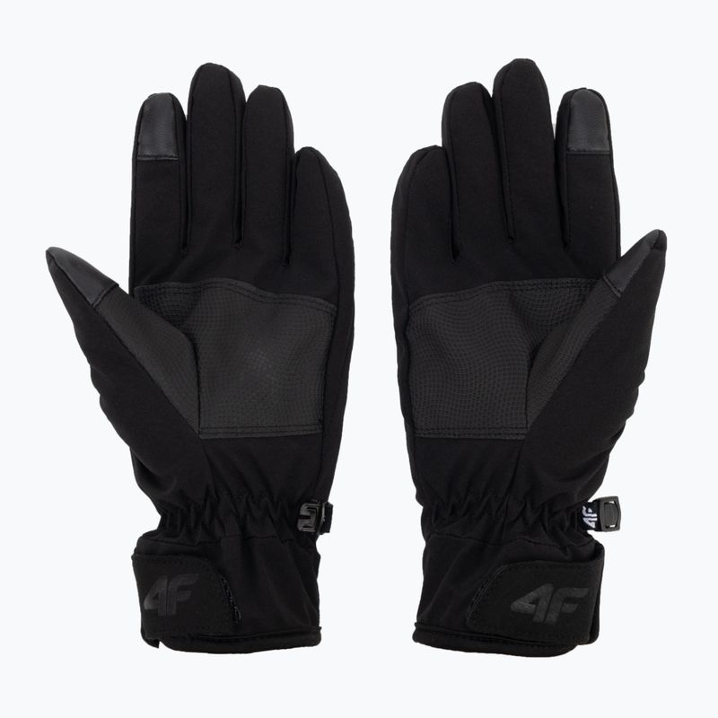 4F trekking gloves black H4Z22-REU001 2