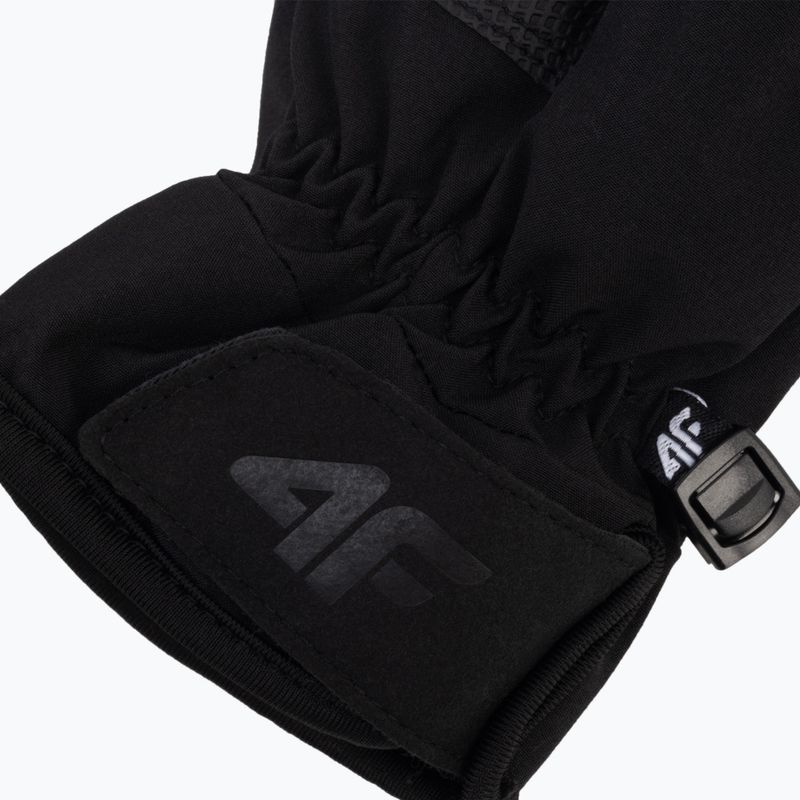 4F trekking gloves black H4Z22-REU001 5