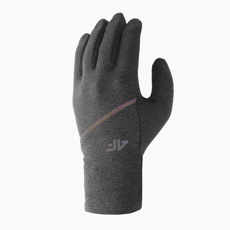 4F trekking gloves grey H4Z22-REU009 5