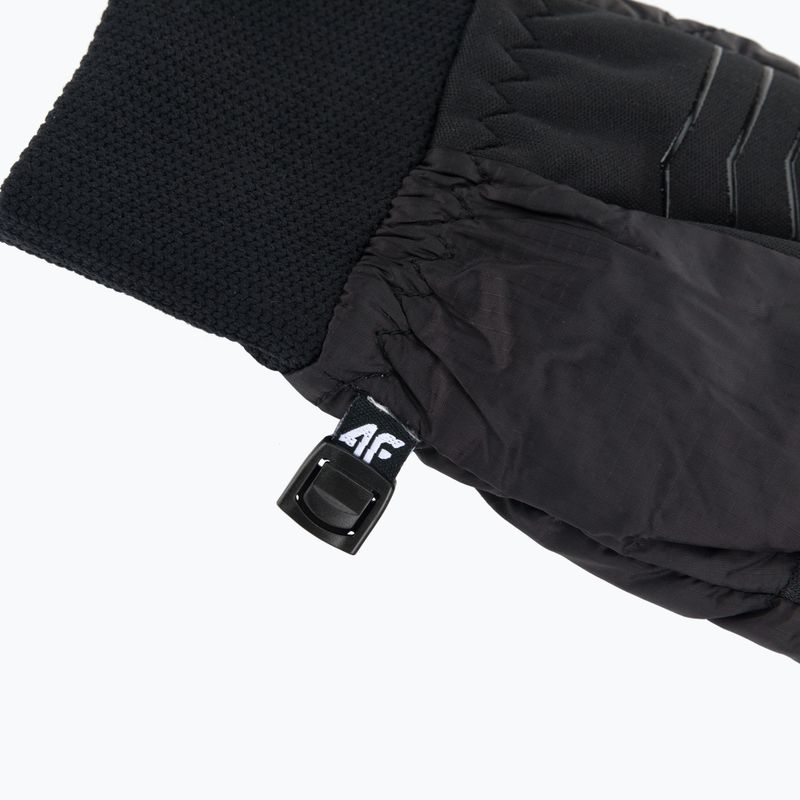 4F trekking gloves black H4Z22-REU011 4