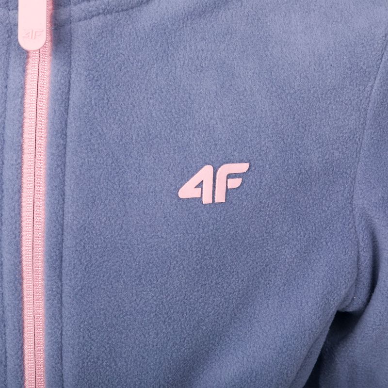 Children's fleece sweatshirt 4F grey HJZ22-JPLD001 3