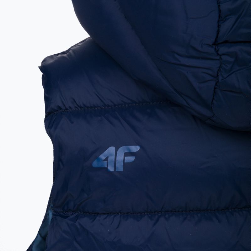 Children's waistcoat 4F navy blue HJZ22-JKUMP002 4