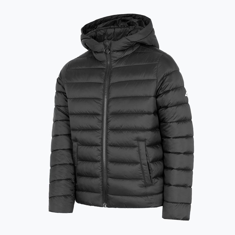 Children's down jacket 4F black HJZ22-JKUDP001 4