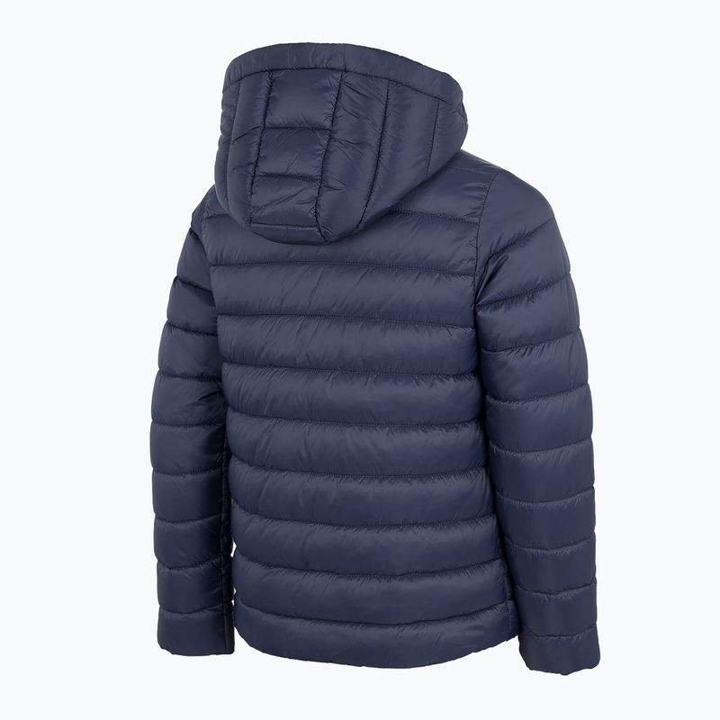 Children's 4F down jacket navy blue HJZ22-JKUDP001 5