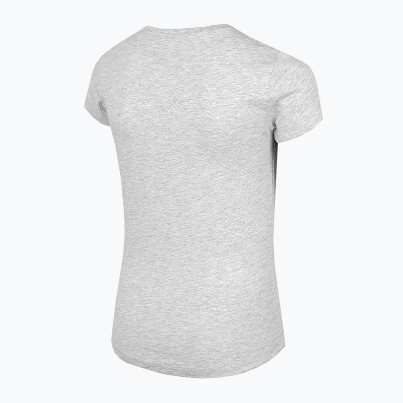 Children's T-shirt 4F grey HJZ22-JTSD001 4