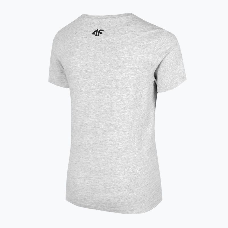 Children's T-shirt 4F grey HJZ22-JTSM002 4