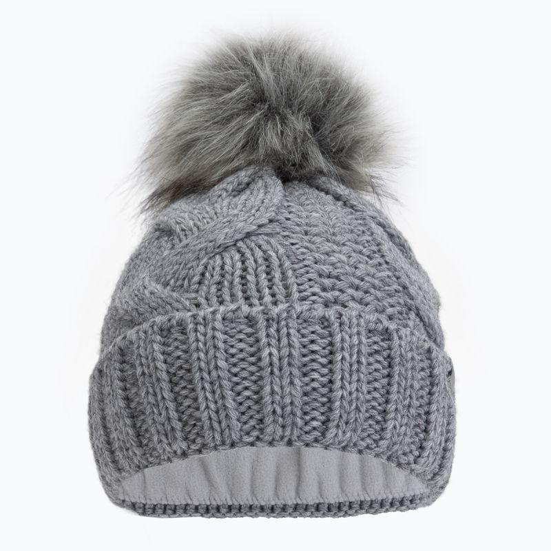 Women's winter beanie 4F grey H4Z22-CAD010 2