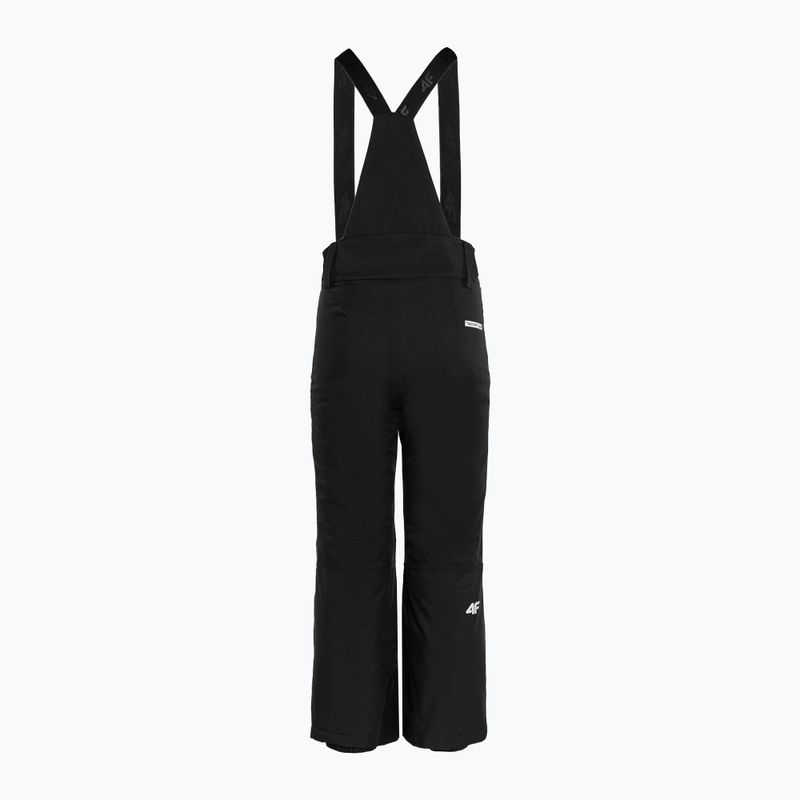 Children's ski trousers 4F black HJZ22-JSPDN001 5