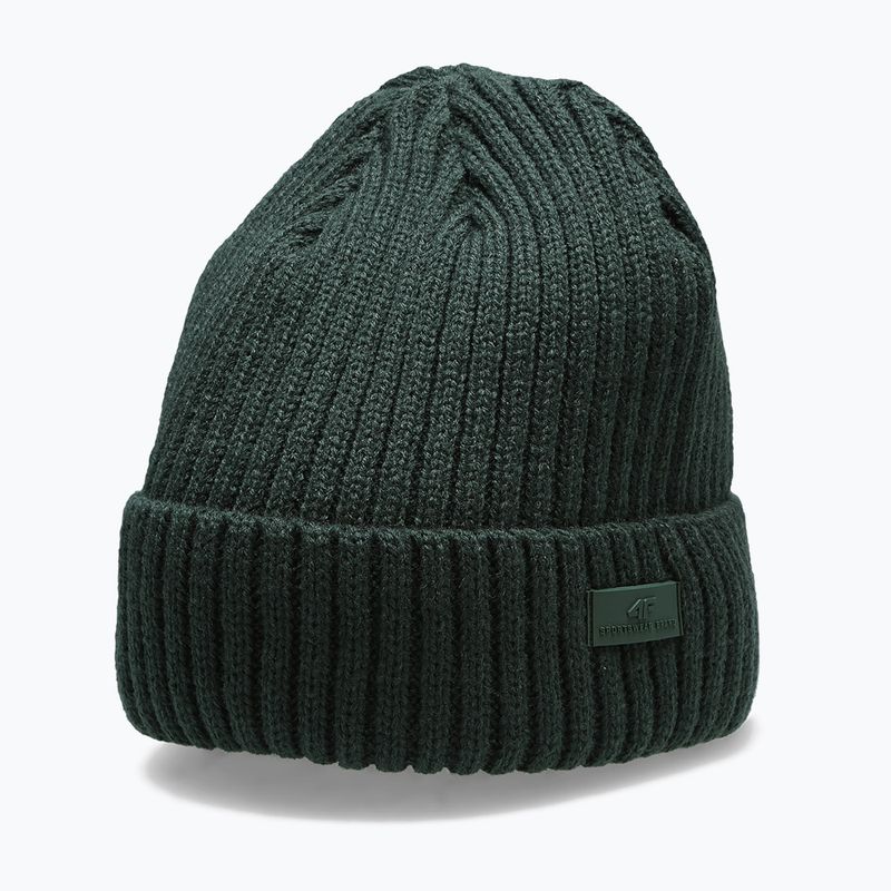 Men's winter beanie 4F green H4Z22-CAM009 4