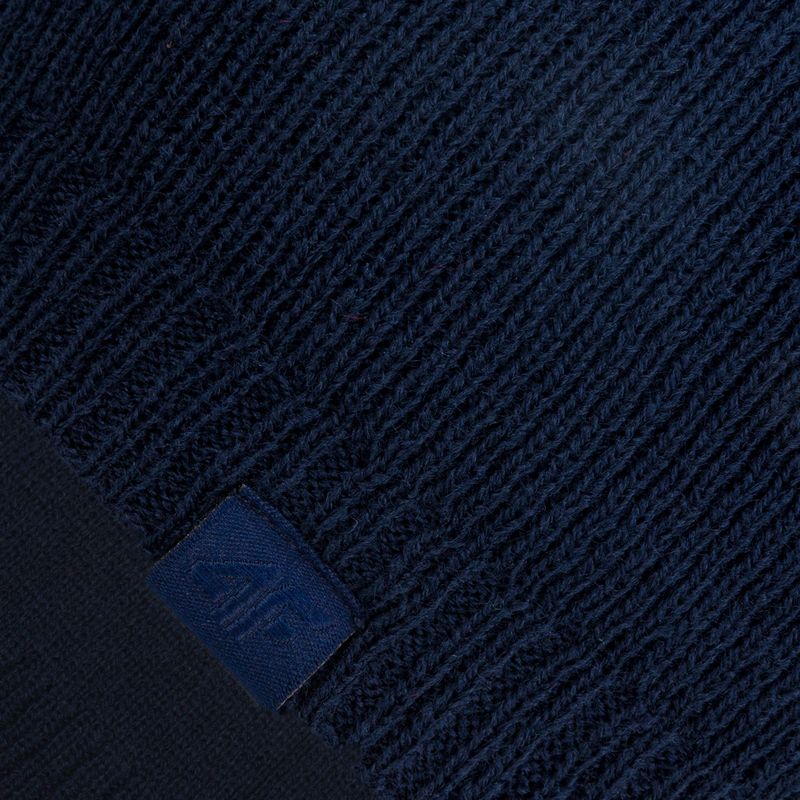 Men's winter beanie 4F navy blue H4Z22-CAM002 3