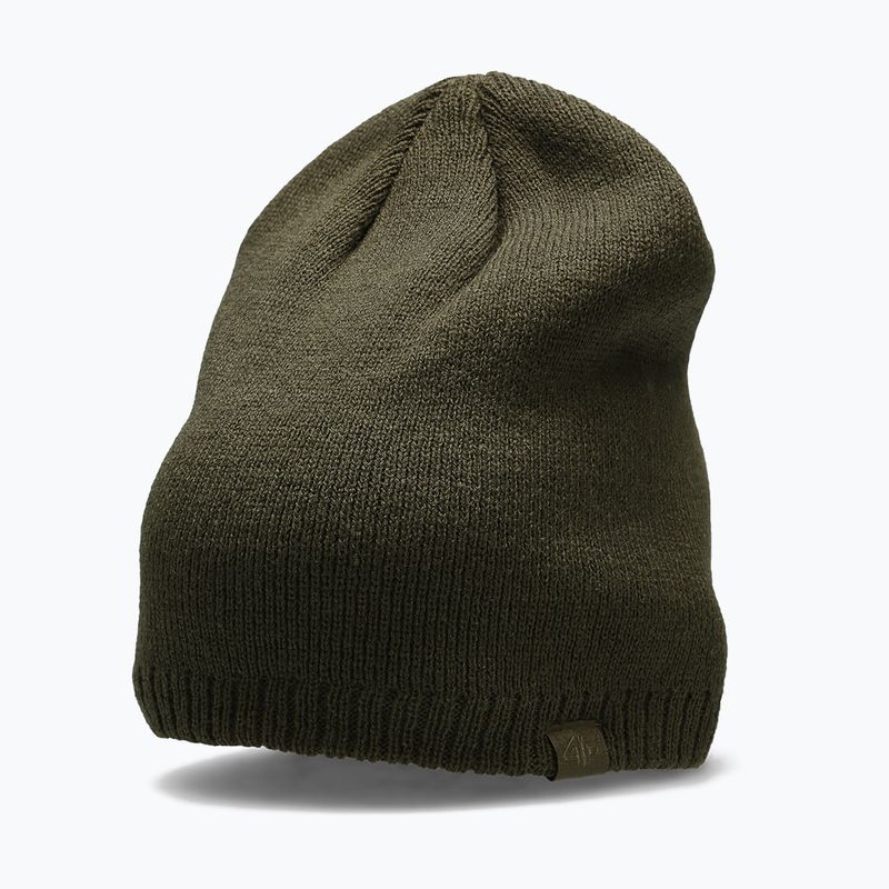 Men's winter beanie 4F green H4Z22-CAM002 4