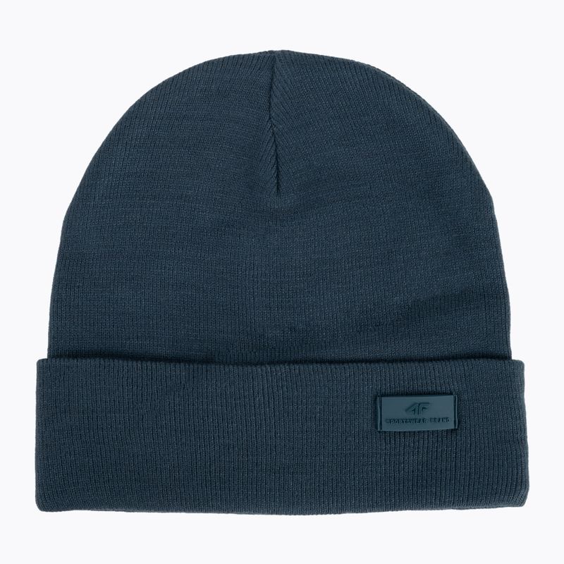 Men's winter beanie 4F blue H4Z22-CAM004 5