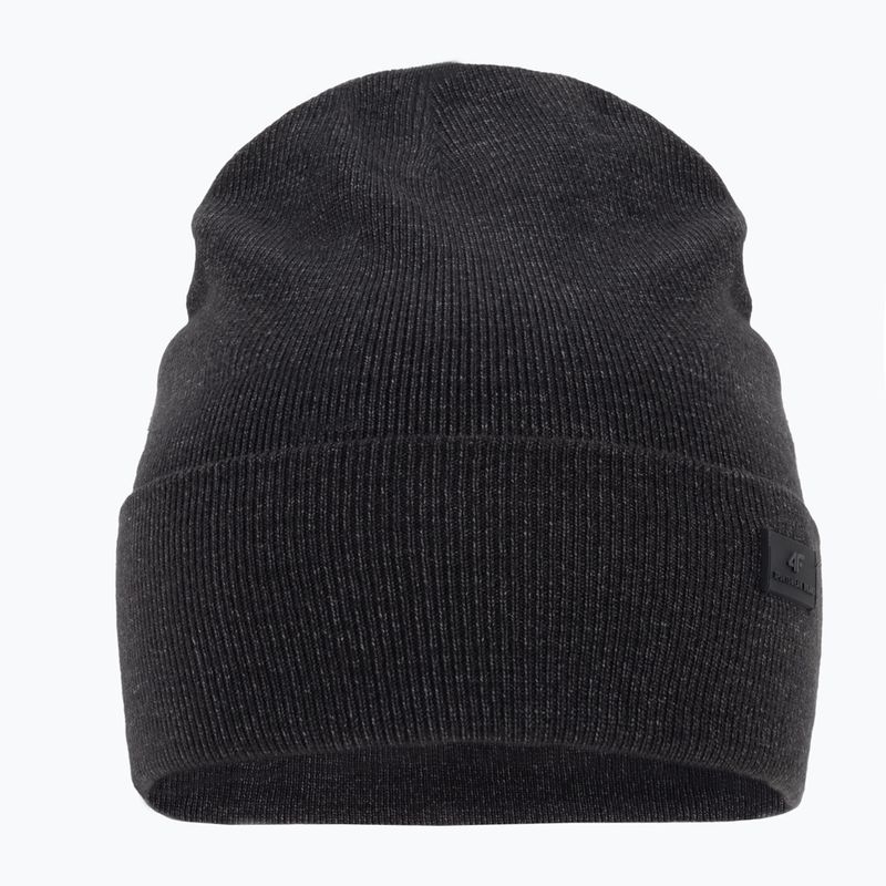 Men's winter beanie 4F dark grey H4Z22-CAM004 2