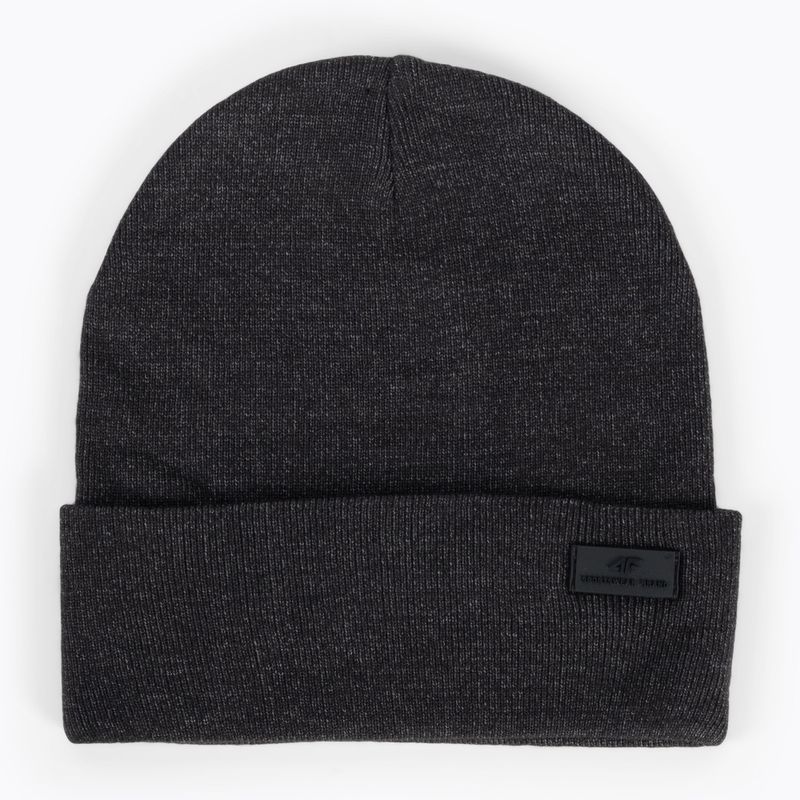 Men's winter beanie 4F dark grey H4Z22-CAM004 5