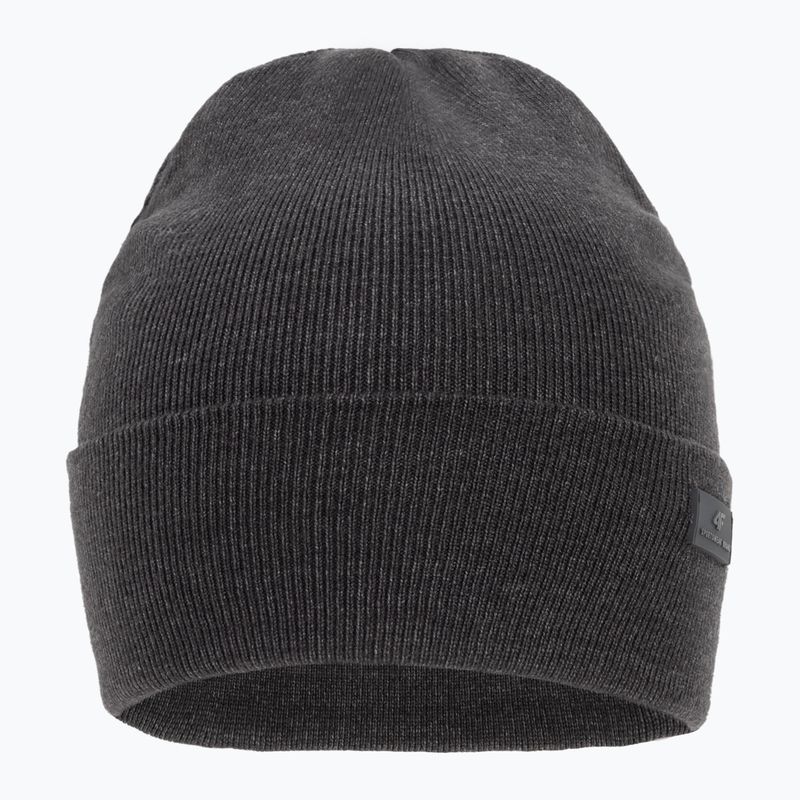 Men's winter beanie 4F grey H4Z22-CAM004 2