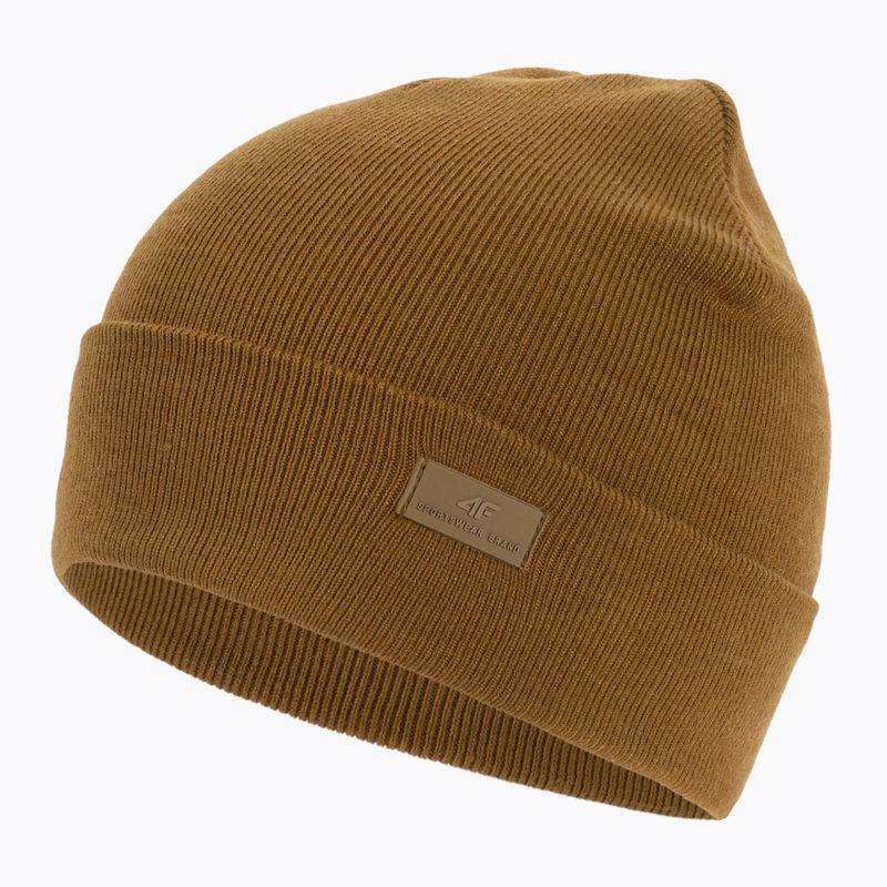 Men's winter beanie 4F brown H4Z22-CAM004 3