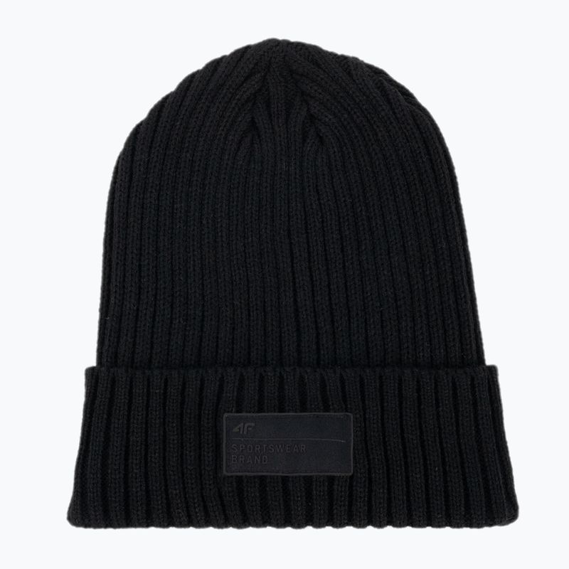 Men's winter beanie 4F black H4Z22-CAM013 5
