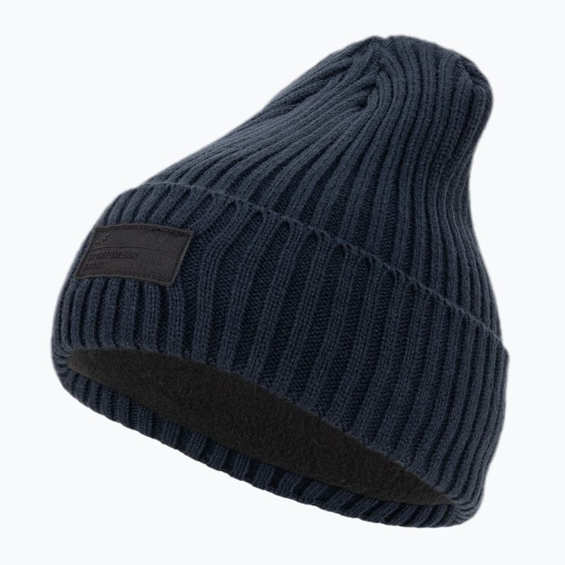 Men's winter beanie 4F navy blue H4Z22-CAM013 3