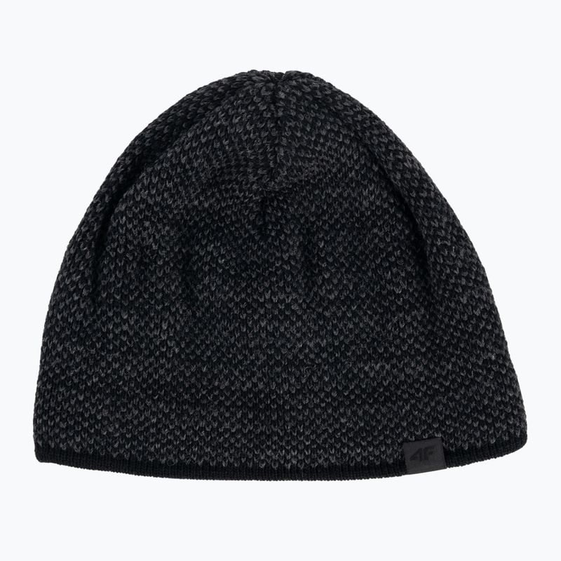 Men's winter beanie 4F black H4Z22-CAM015 5