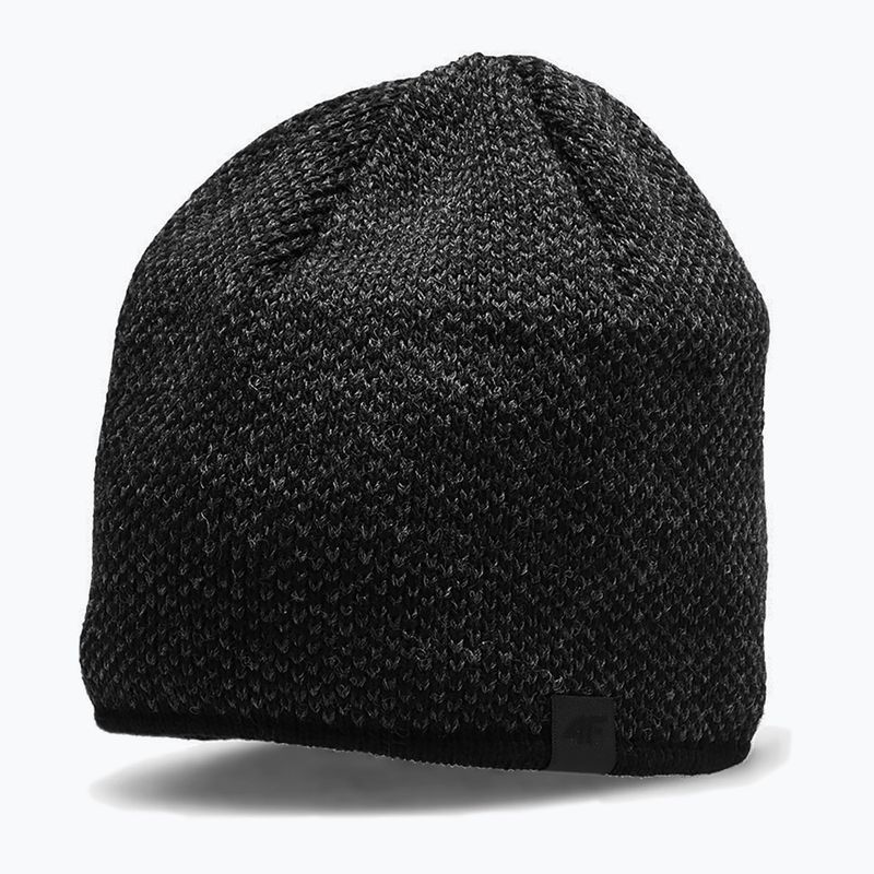 Men's winter beanie 4F black H4Z22-CAM015 6