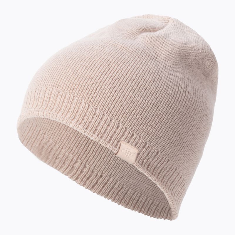Women's winter beanie 4F pink H4Z22-CAD001 3