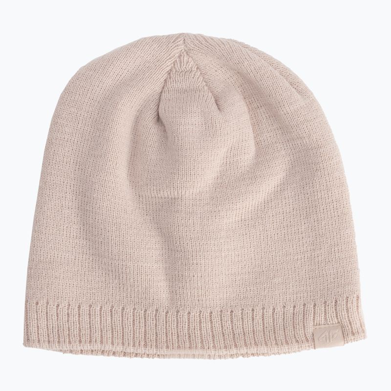 Women's winter beanie 4F pink H4Z22-CAD001 5
