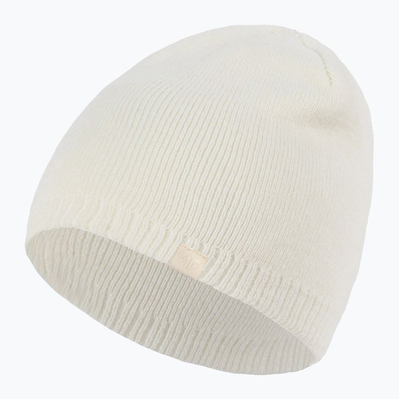 Women's winter beanie 4F white H4Z22-CAD001 3