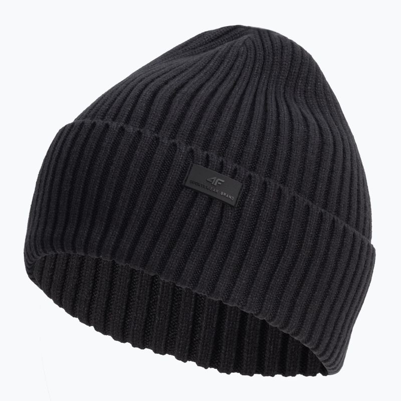 Women's winter beanie 4F black H4Z22-CAD004 3