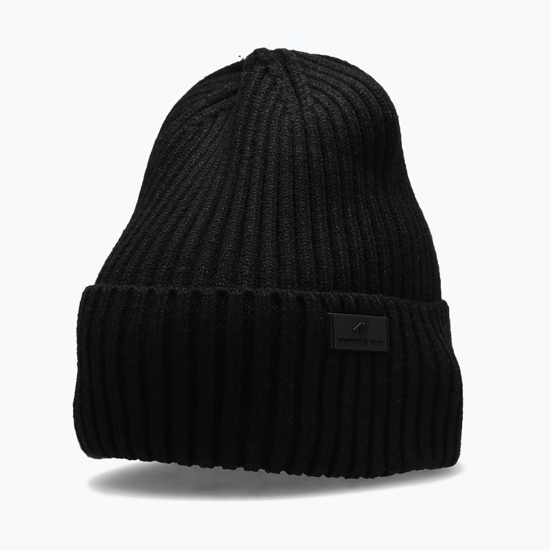 Women's winter beanie 4F black H4Z22-CAD004 6