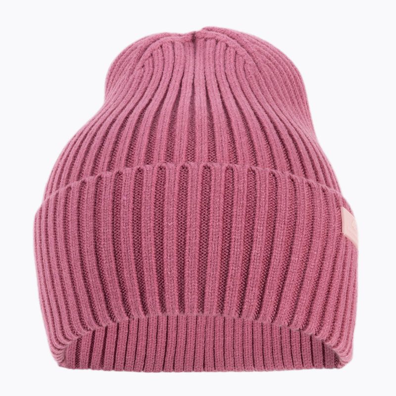 Women's winter beanie 4F pink H4Z22-CAD004 2