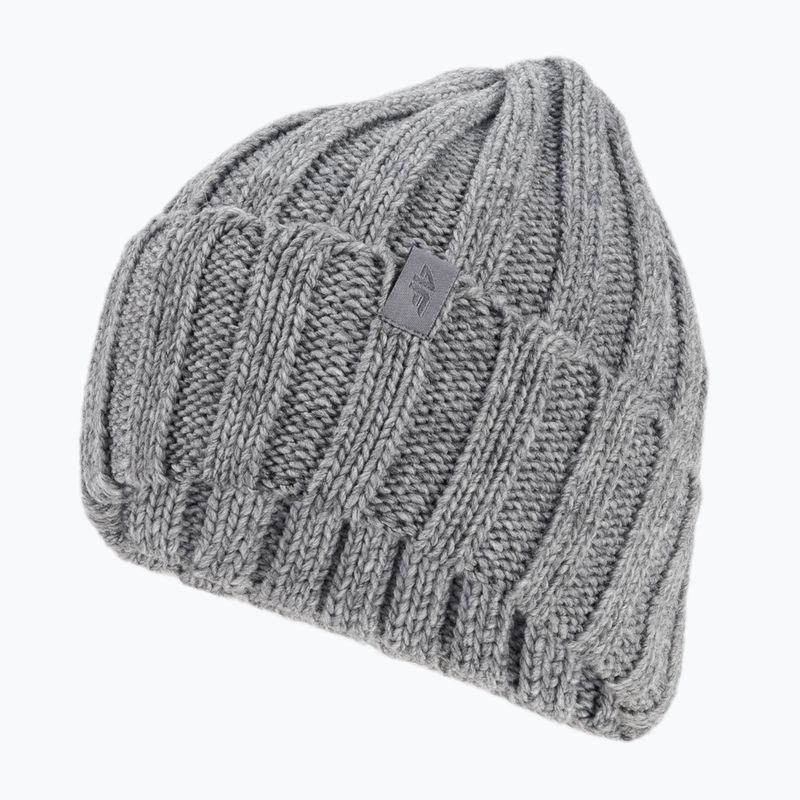 Women's winter beanie 4F grey H4Z22-CAD016 3