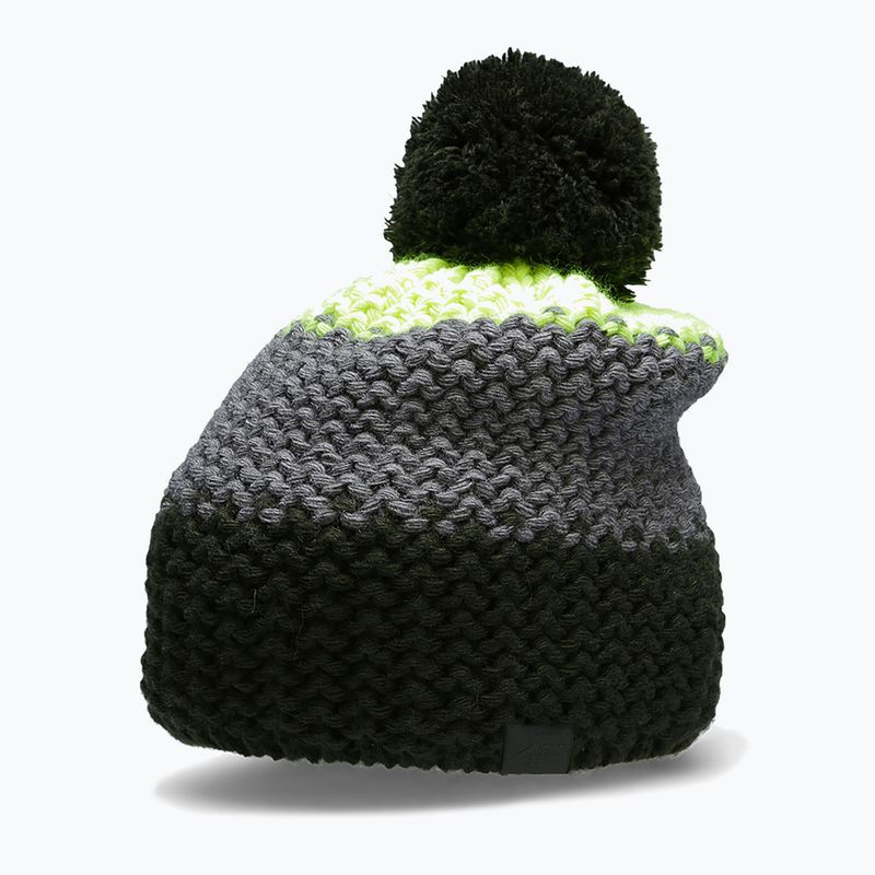 Children's winter beanie 4F green-grey HJZ22-JCAM006 6