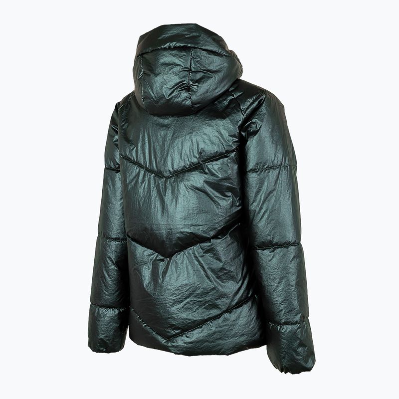 Women's down jacket 4F green H4Z22-KUDP010 11