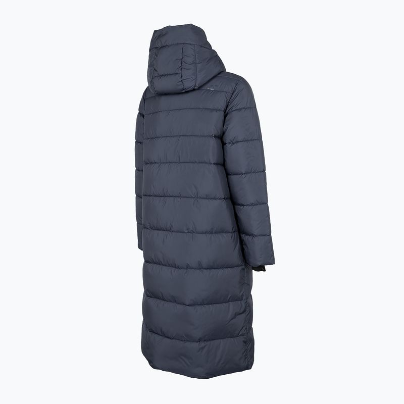Women's down jacket 4F grey H4Z22-KUDP018 12