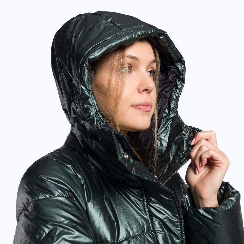 Women's down jacket 4F green H4Z22-KUDP011 5