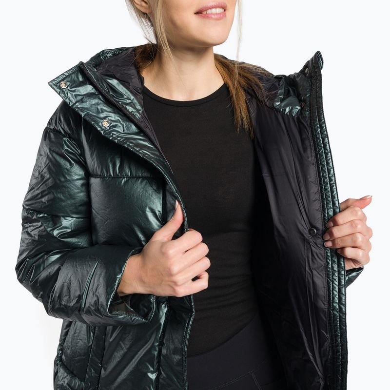 Women's down jacket 4F green H4Z22-KUDP011 6