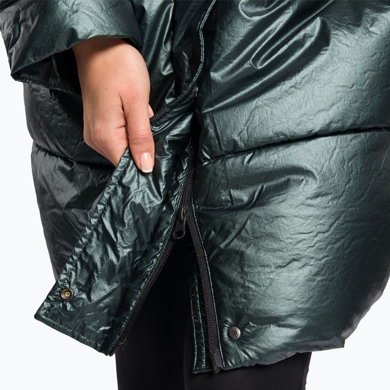 Women's down jacket 4F green H4Z22-KUDP011 9