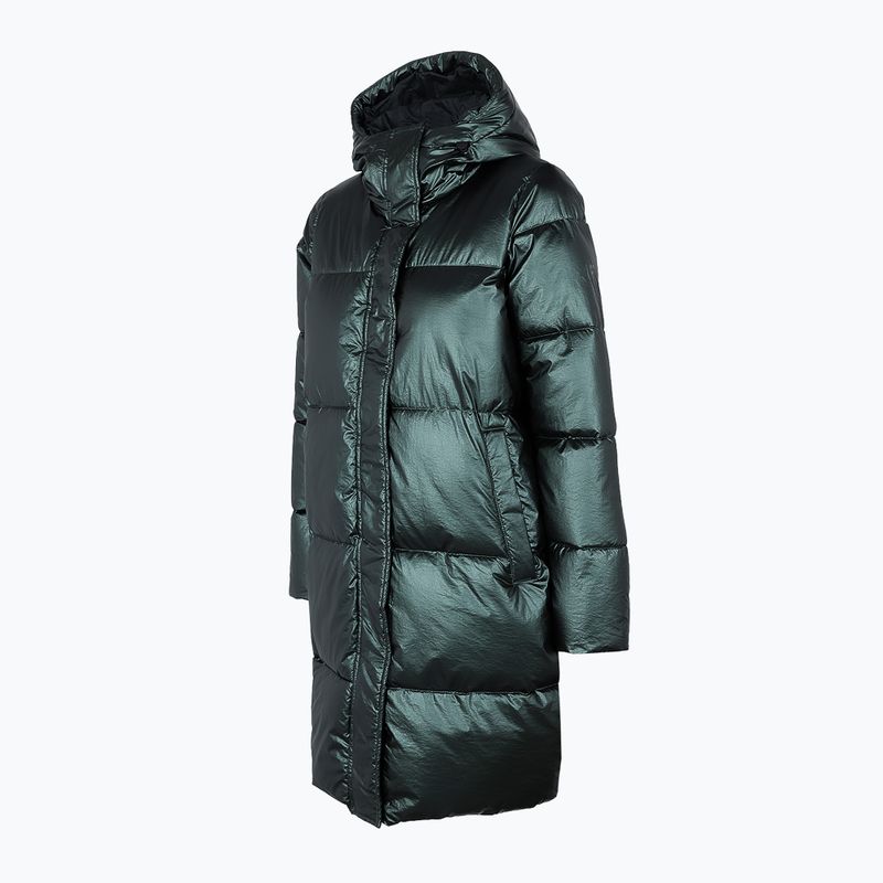 Women's down jacket 4F green H4Z22-KUDP011 10