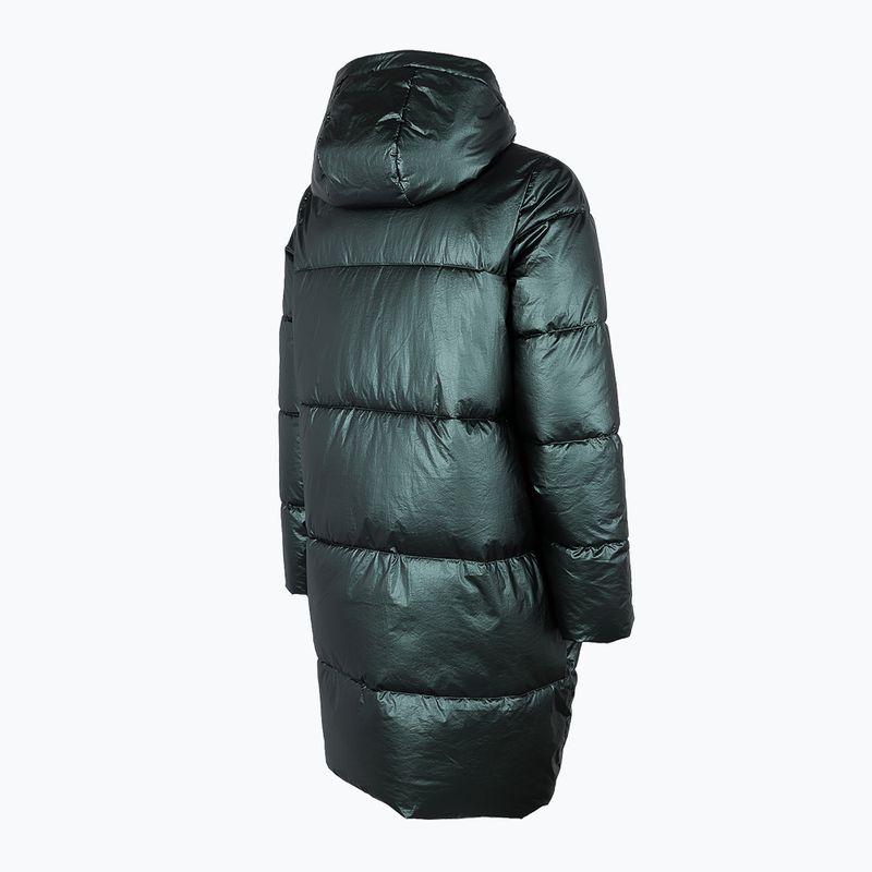 Women's down jacket 4F green H4Z22-KUDP011 11