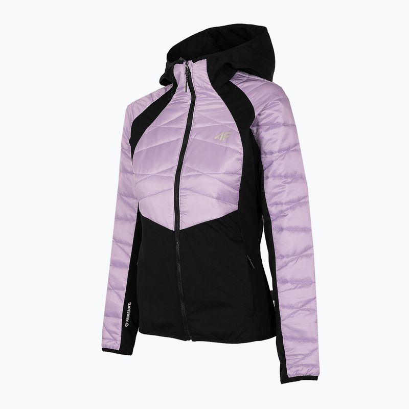 Women's 4F hybrid jacket purple H4Z22-KUDH060 2