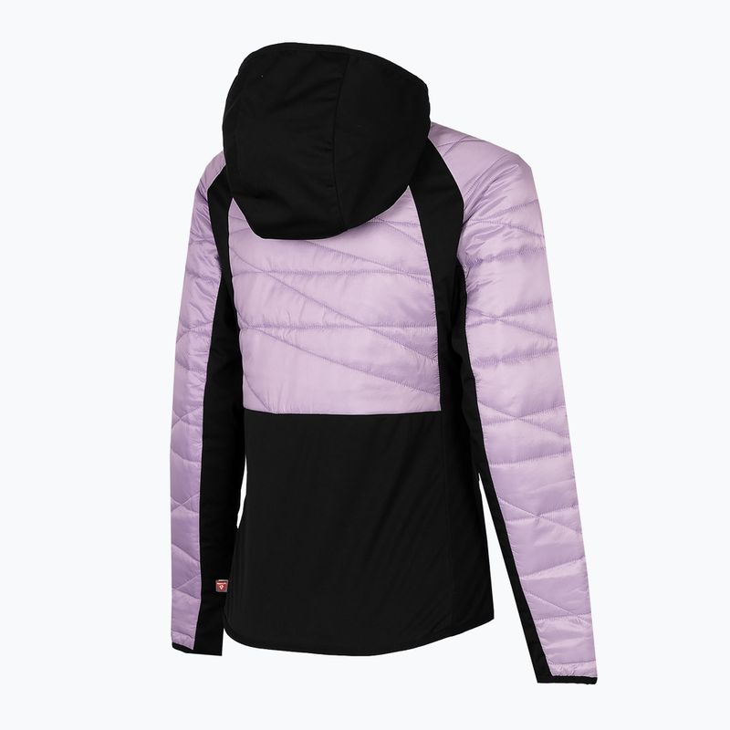 Women's 4F hybrid jacket purple H4Z22-KUDH060 3
