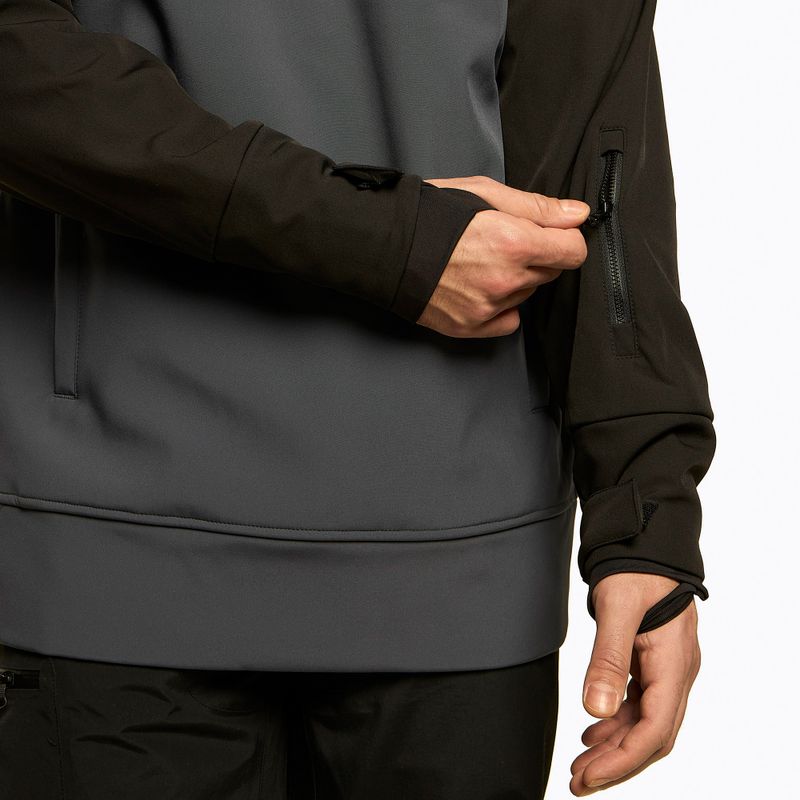 Men's 4F snowboard jacket graphite H4Z22-SFM001F 5