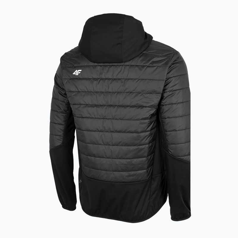 Men's 4F hybrid jacket black H4Z22-KUMH060 4