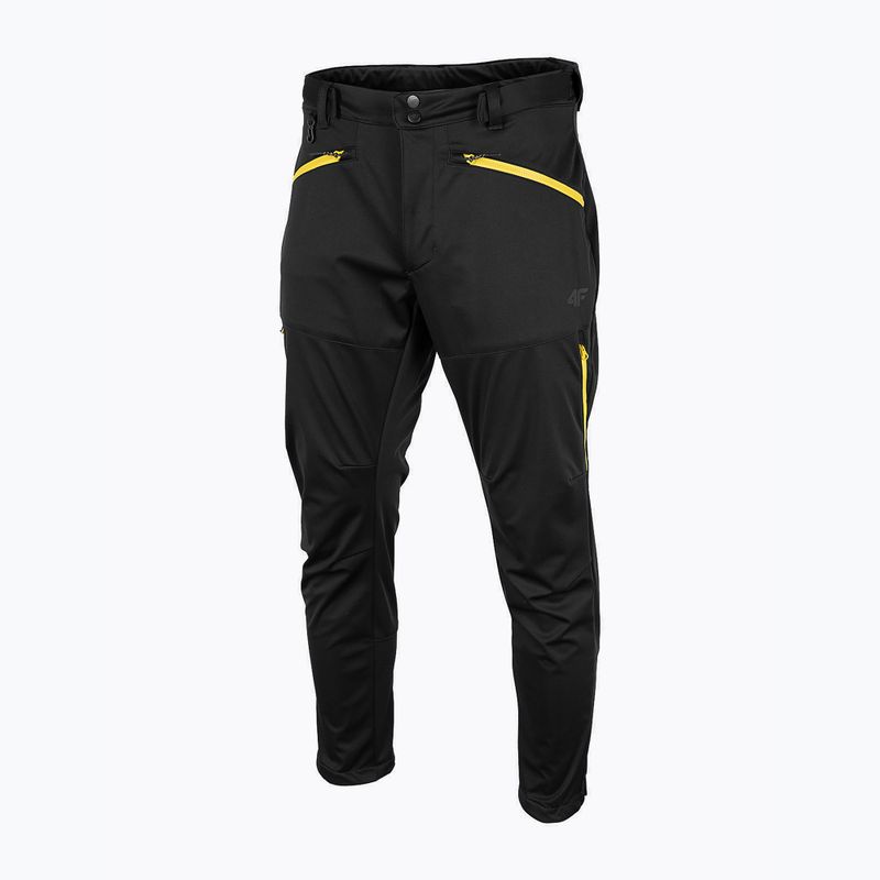 Men's 4F membrane trousers black H4Z22-SPMTR061 3