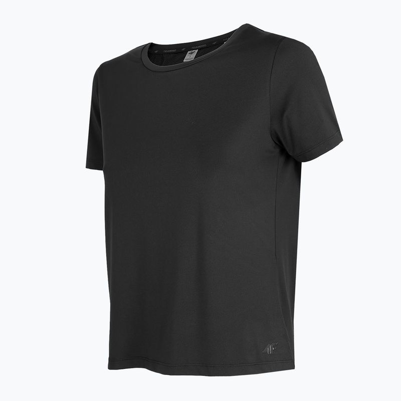 Women's training T-shirt 4F black H4Z22-TSDF010 2