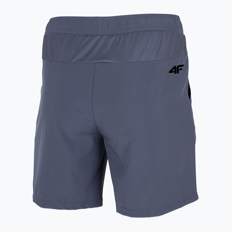 Men's 4F training shorts dark grey H4Z22-SKMF010 4