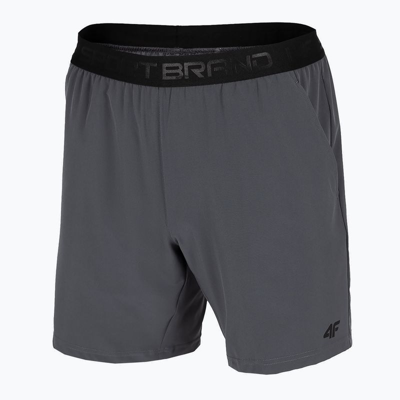Men's 4F training shorts grey H4Z22-SKMF011 3