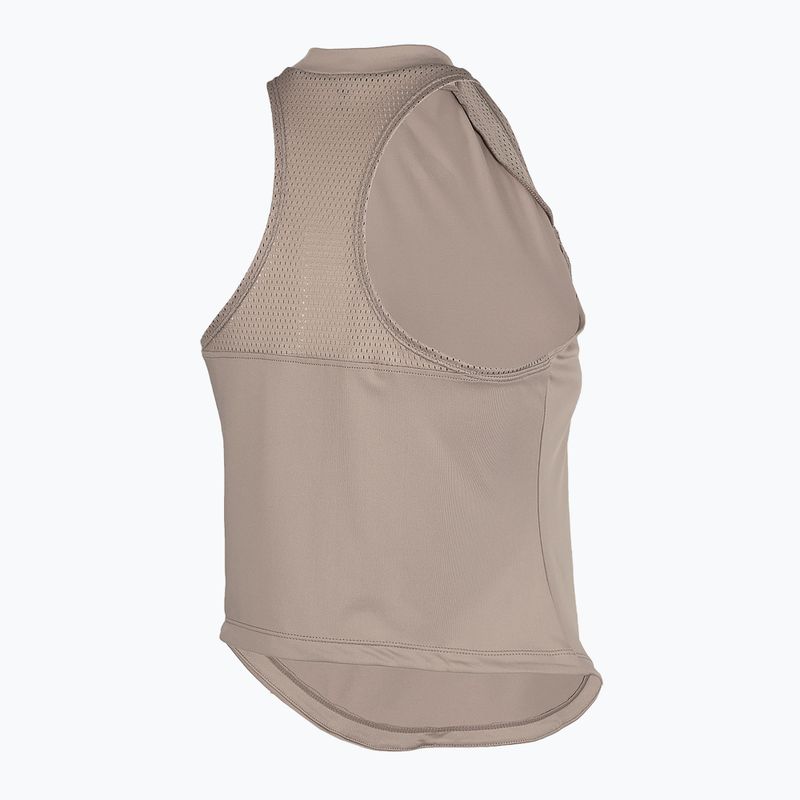 Women's training tank top 4F beige H4Z22-TSDF016 5