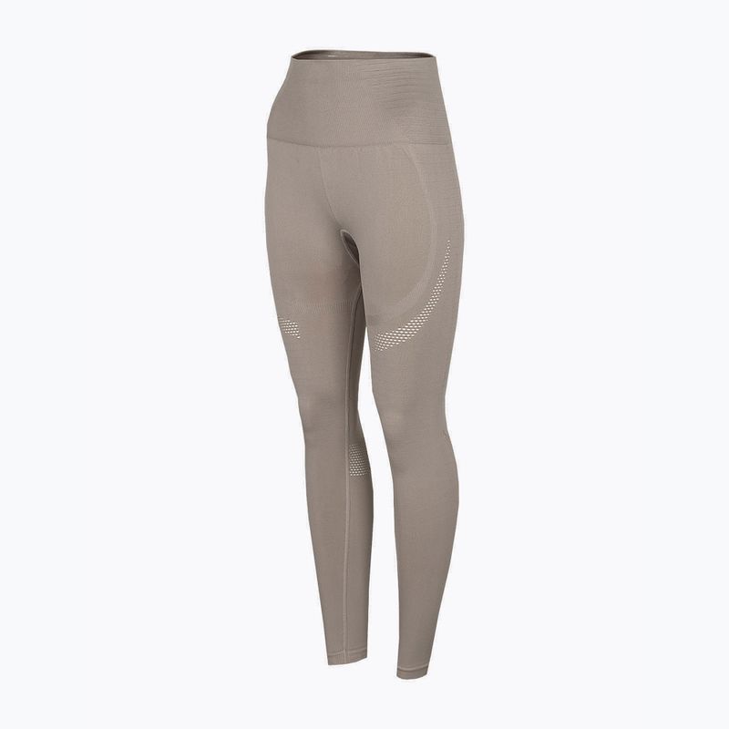 Women's leggings 4F beige H4Z22-SPDF012-83S 3