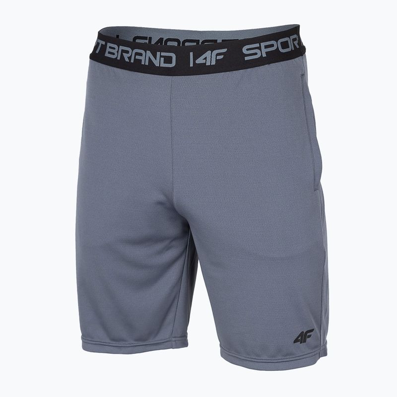 Men's 4F training shorts grey H4Z22-SKMF012 3